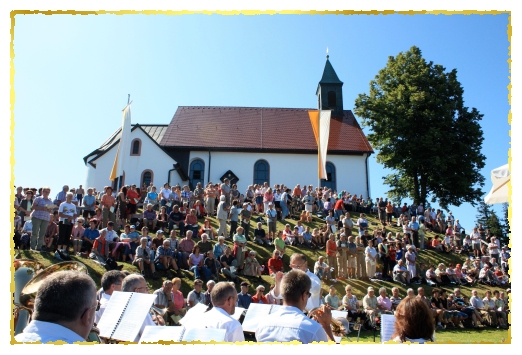 Bild auf die Hrnlebergkapelle